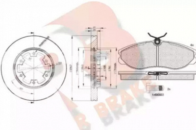 R BRAKE 3r09333101 -